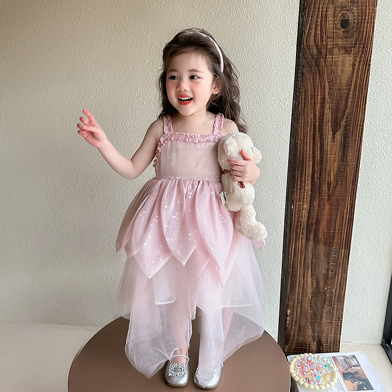 Летнее платье, юбка, летняя одежда, детский наряд маленькой принцессы, подарок на день рождения, утягивающий эффект