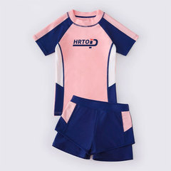 Hurun children's swimsuit girls split girls swimsuit new student sports middle and large children professional swimwear wholesale