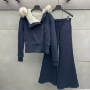连帽秋冬新款毛绒棉服