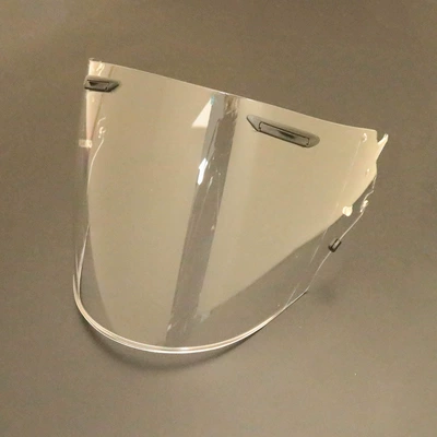 Suitable for Arai Vz-Ram Half Helmet Three-Quarter Vas-Z Helmet Lens Anti-Fog Sticker, Universal Day and Night (Dəbilqə (Kaska) aksesuarları) - transparent
