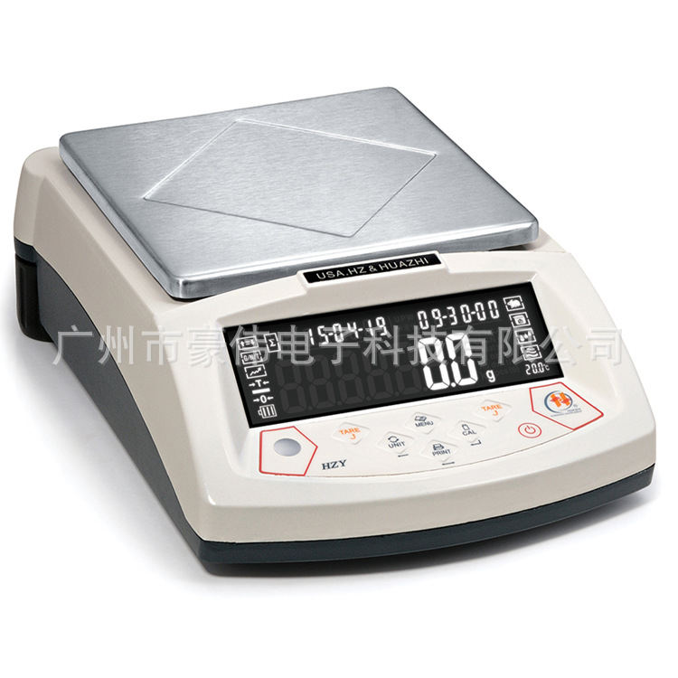 华志珠宝天平HZY-C6200十分之一克0.1g静水力学天平电子秤6200g