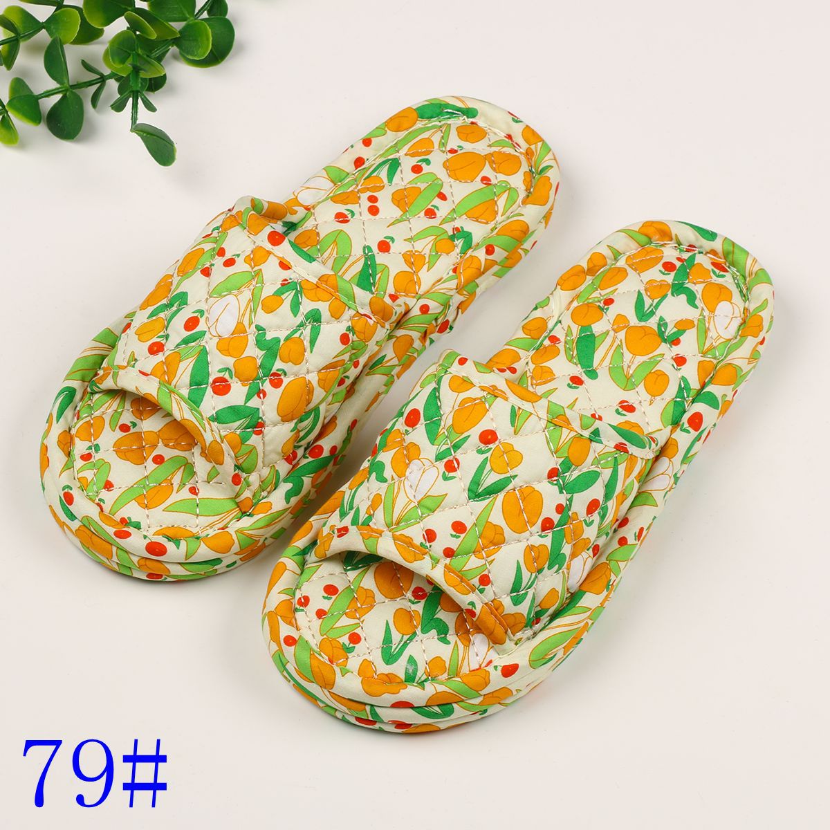 삼겹꽃무늬 원단 여성 79