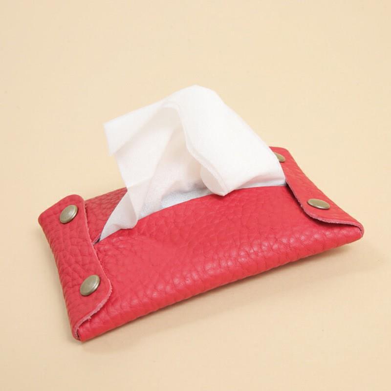 现货便携迷你面巾纸套 随身口袋抽纸巾收纳袋 可拆卸小号纸巾套