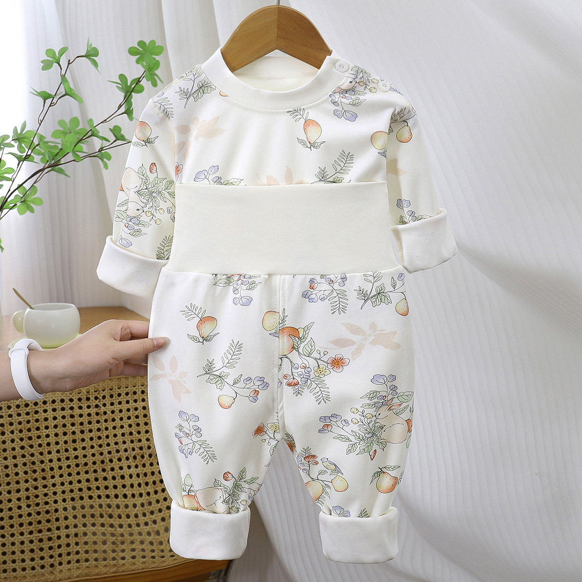 Fruit Bunny-High Waist No Bone Set