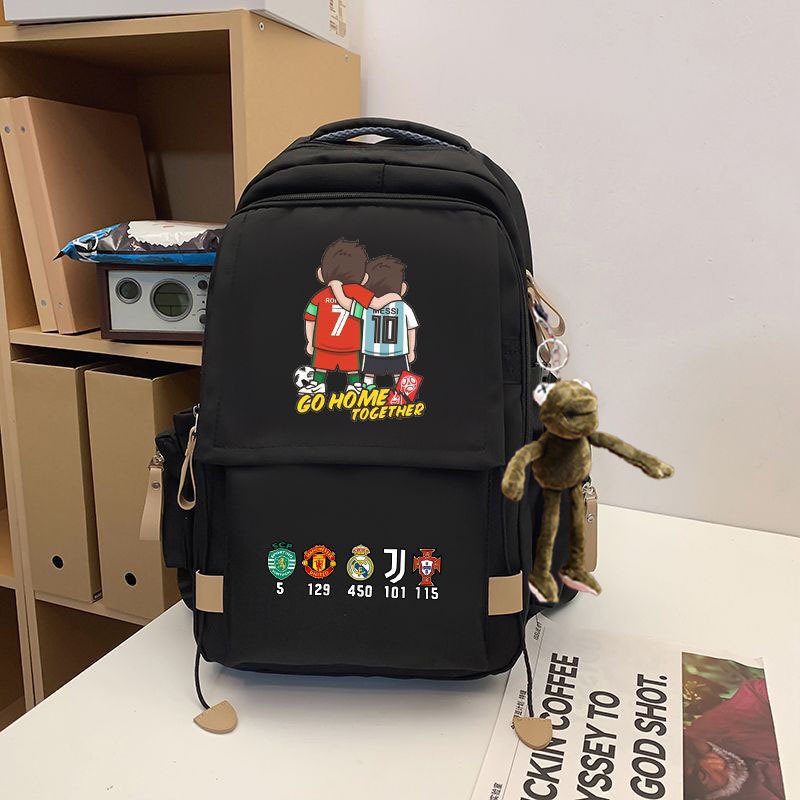 2024 Liga de Campeones Copa del Mundo de fútbol Mochila Real Madrid KakaCroba Messi Chelsea Manchester United estudiantes