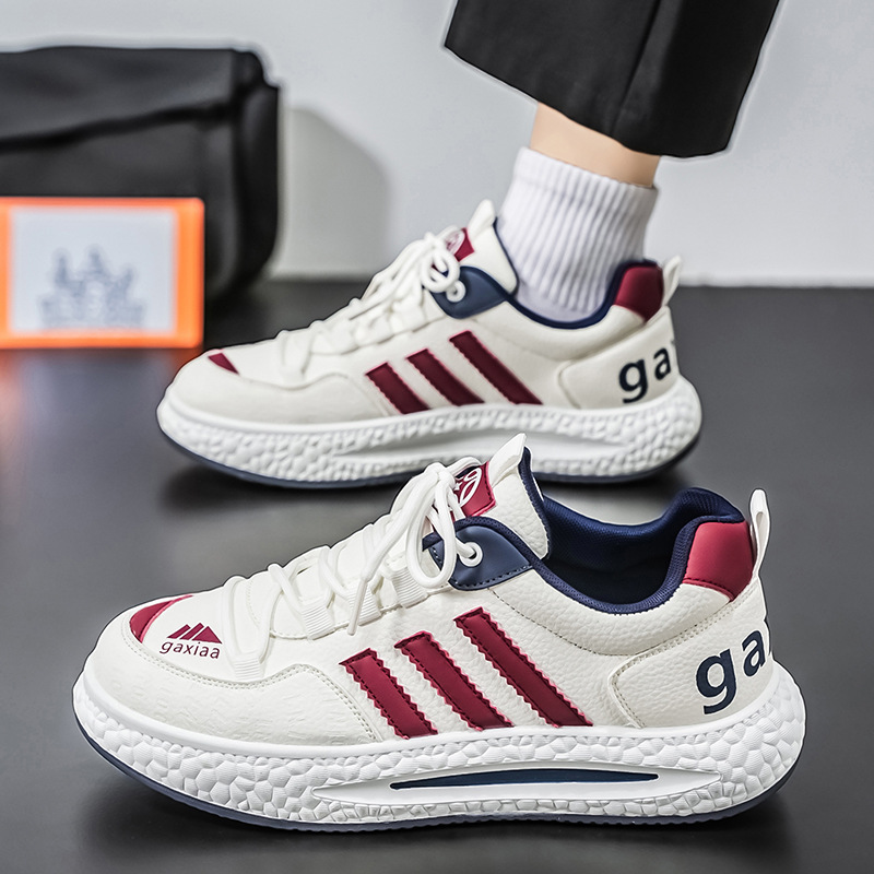 Zapatos de hombre 2026 primavera nuevo cómodo ligero de moda zapatos deportivos casuales multifuncional tendencia de suela suave zapatos de papá suela gruesa