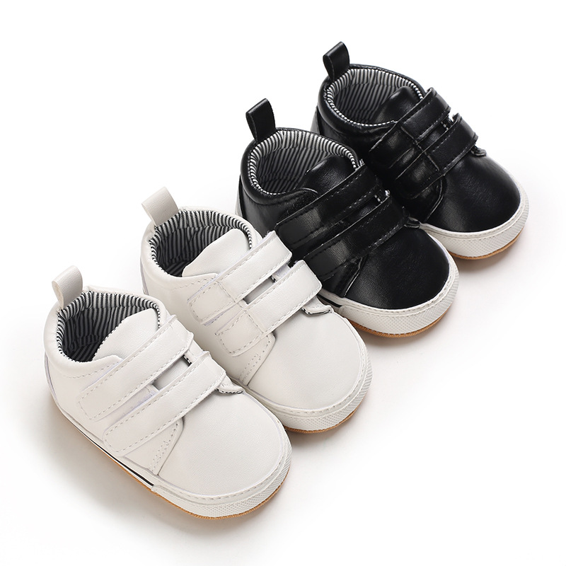 Spring and autumn baby soft shoes soft bottom 0-1 years old baby non-slip toddler shoes men and women baby shoes