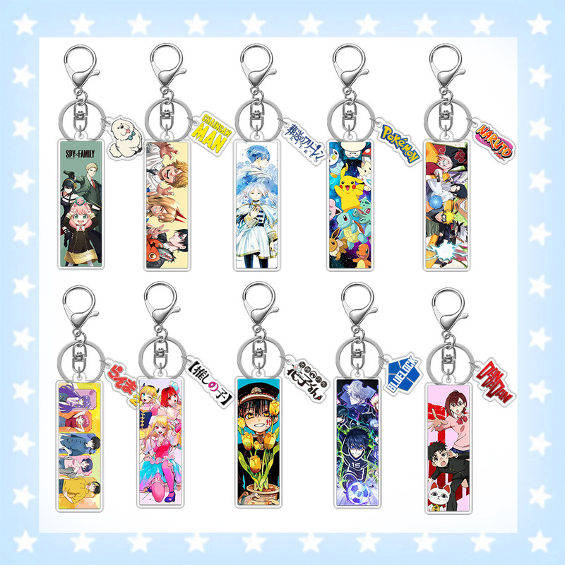 Customized Acrylic Pendant Keychain Anime Accessories Hanako-Kun Windproof Boy Pharmacy Gift Bag Accessories DIY