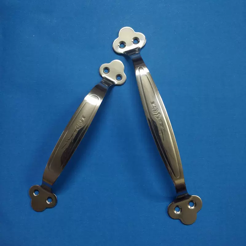 合兴顺 不锈钢梅花拉手 窗户抽屉拉手 简约衣橱柜门 老式弓形把手