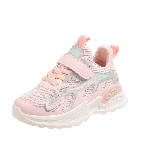 New style sports shoes for boys and girls  spring and autumn comfortable double mesh breathable running shoes for middle and large children casual shoes children's shoes