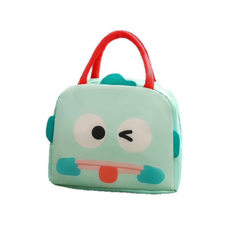 Bolsa de almuerzo de dibujos animados, fresca sirena, bolsa de almuerzo de aislamiento térmico, bolsa de mano para viajar a la escuela.