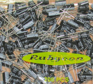 日本红宝石Rubycon铝电解电容 50V YXA 4.7UF 5*11 全新原装