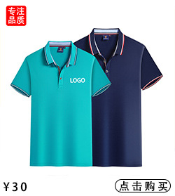 夏短袖polo衫工作服广告衫定制logo企业活动文化工衣翻领t恤定做详情4