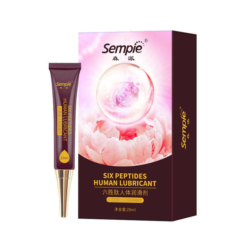 Productos sexuales para adultos de primera mano Productos sexuales para adultos Productos sexuales Senpai Hexagon Peptide lubricante lubricante para el cuerpo humano