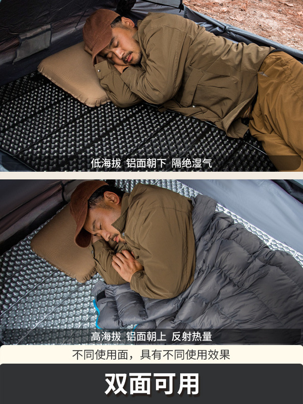 Beishan ウルフエッグネストマット防湿屋外キャンプ厚みのあるテントスリーピングマット昼寝折りたたみクッションシングル防湿フロアマット|undefined