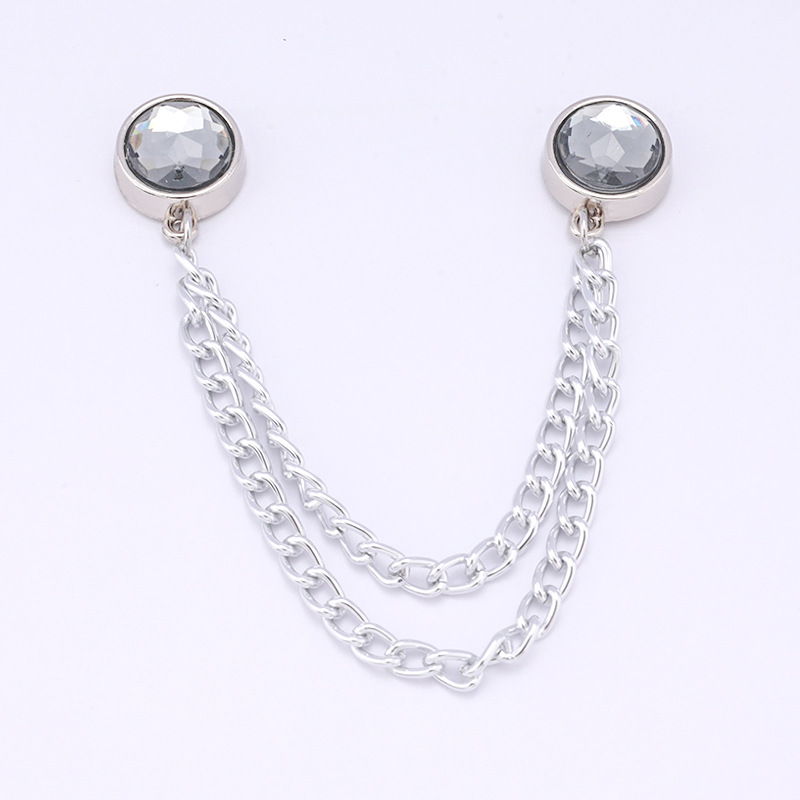 チェーンの磁気はズボンの足を引きずることを防ぎます。金属の磁気は袖口を固定します。