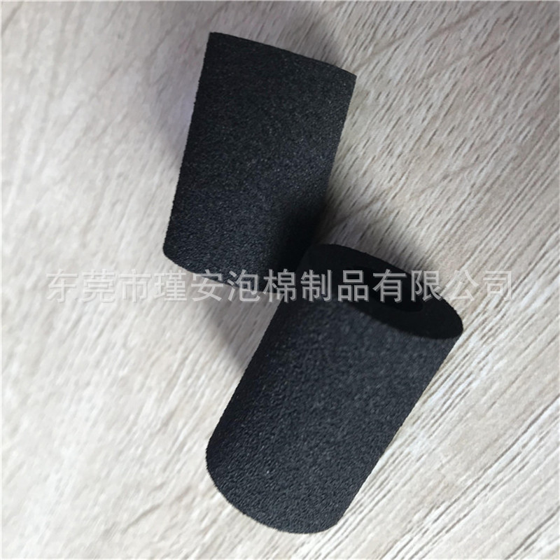 批发eva海绵手把套闭孔不吸水彩色光面五金配件减震泡棉护套