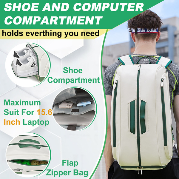 Universal tennis racket for badminton
