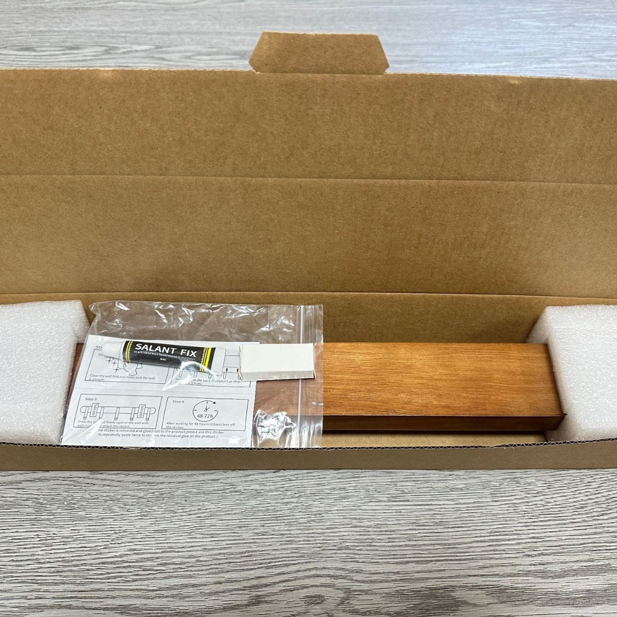 아카시아 나무 진주면 포장 2*5*40.7 CM