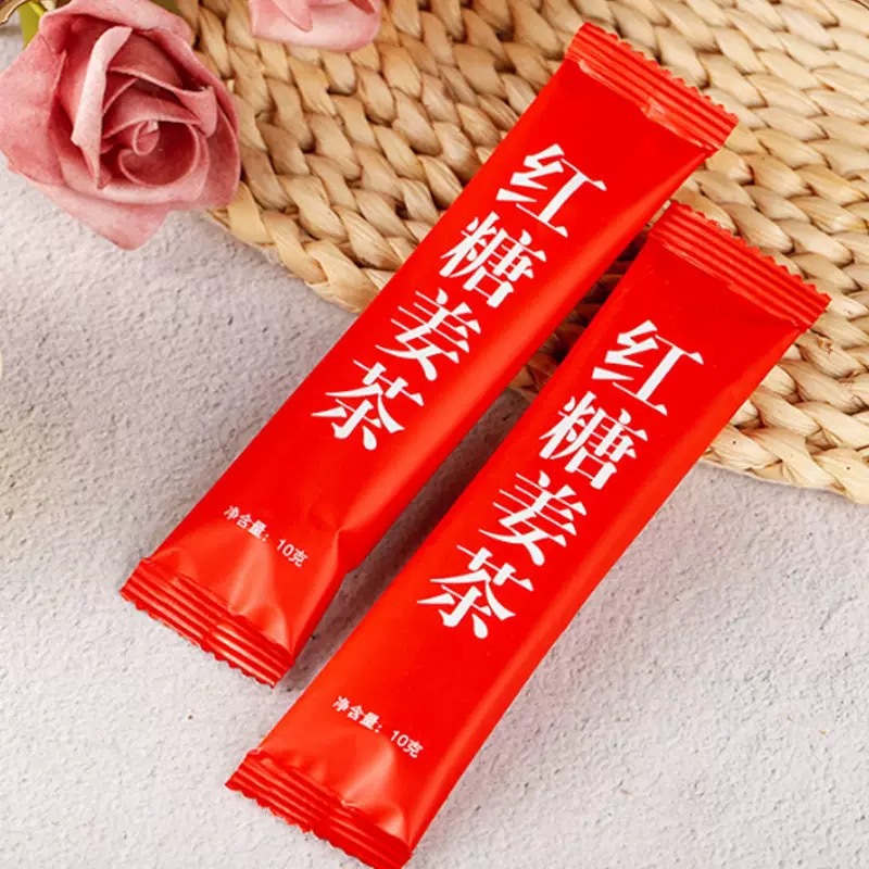 Instant Brown Sugar Ginger Tea Hong Tang Jiang Cha 10g Sachets Warming Daily Herbal Drink key features