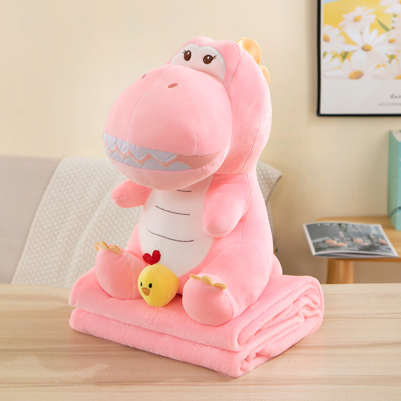 Oficina de dibujos animados almohada edredón de doble propósito almohada cojín del coche multi-funcional manta siesta Comercio exterior al por mayor