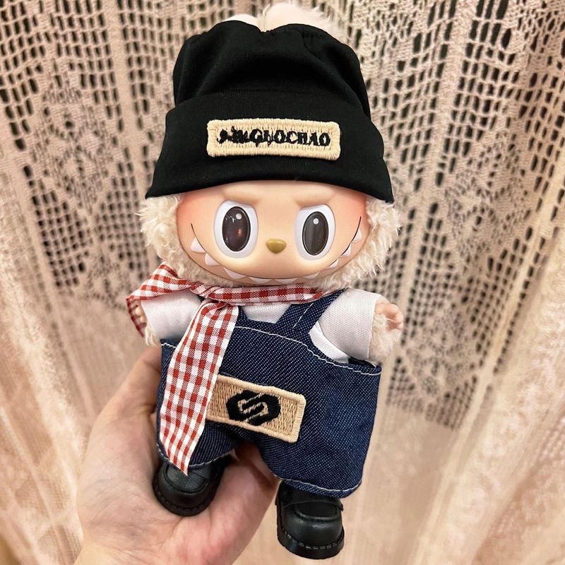ラブブベビー服のみ 17cm ビニールフェイスドール ラブブシートパーティー 一世代と二世代の着替えセット|undefined