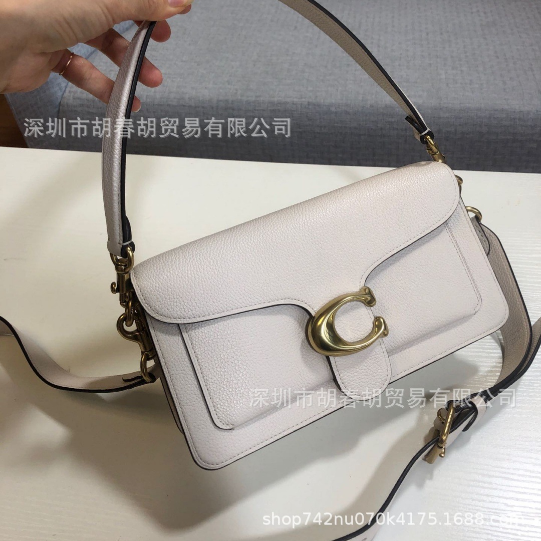 C家奥莱经典款tabby26酒神包荔枝纹真皮信封包腋下包斜挎包女