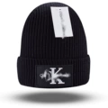 C black knitted hat