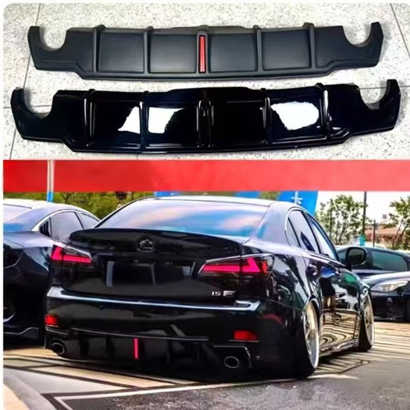 06-12 Lexus Is300 Is250 Modified Pilot Light Rear Bumper Spoiler Body Kit Side Skirts Front Lip
