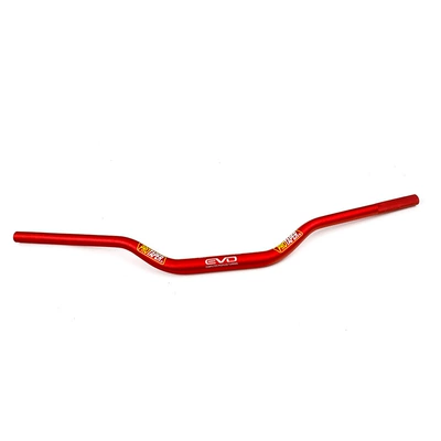 Cross-country motorcycle universal aluminum alloy high-strength handlebar 28MM variable handle faucet direction handle (Motorcycle Safety Supplies) - red