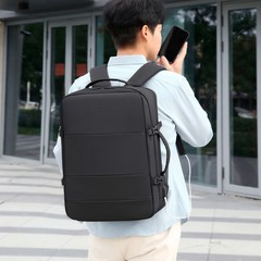 男士上班通勤背包旅行商务出差大容量休闲学生电脑包180开合双肩