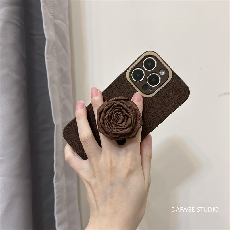 Vintage mes pit 15PROMAX Rosa soporte iPhone12 para Apple 13 teléfono móvil caso 14PM hembra 15