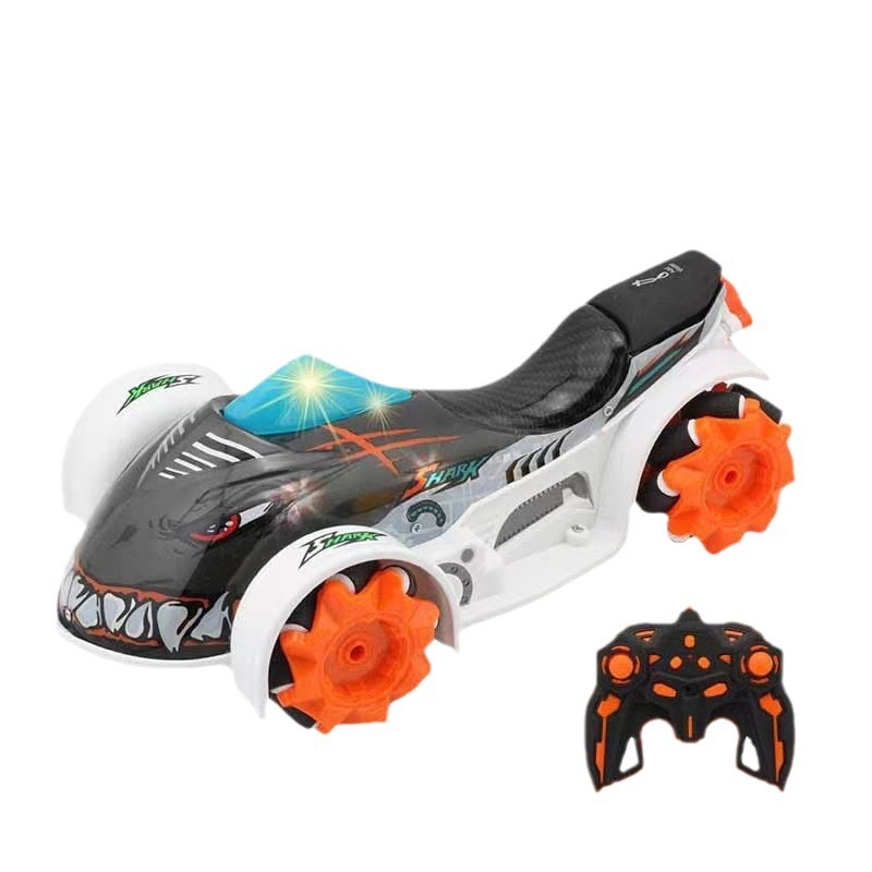 Transfronterizos Amazon Shark Truck Spray Coche de control remoto Coche de juguete Coche de deriva Coche inalámbrico Crossroad Coche de escalada