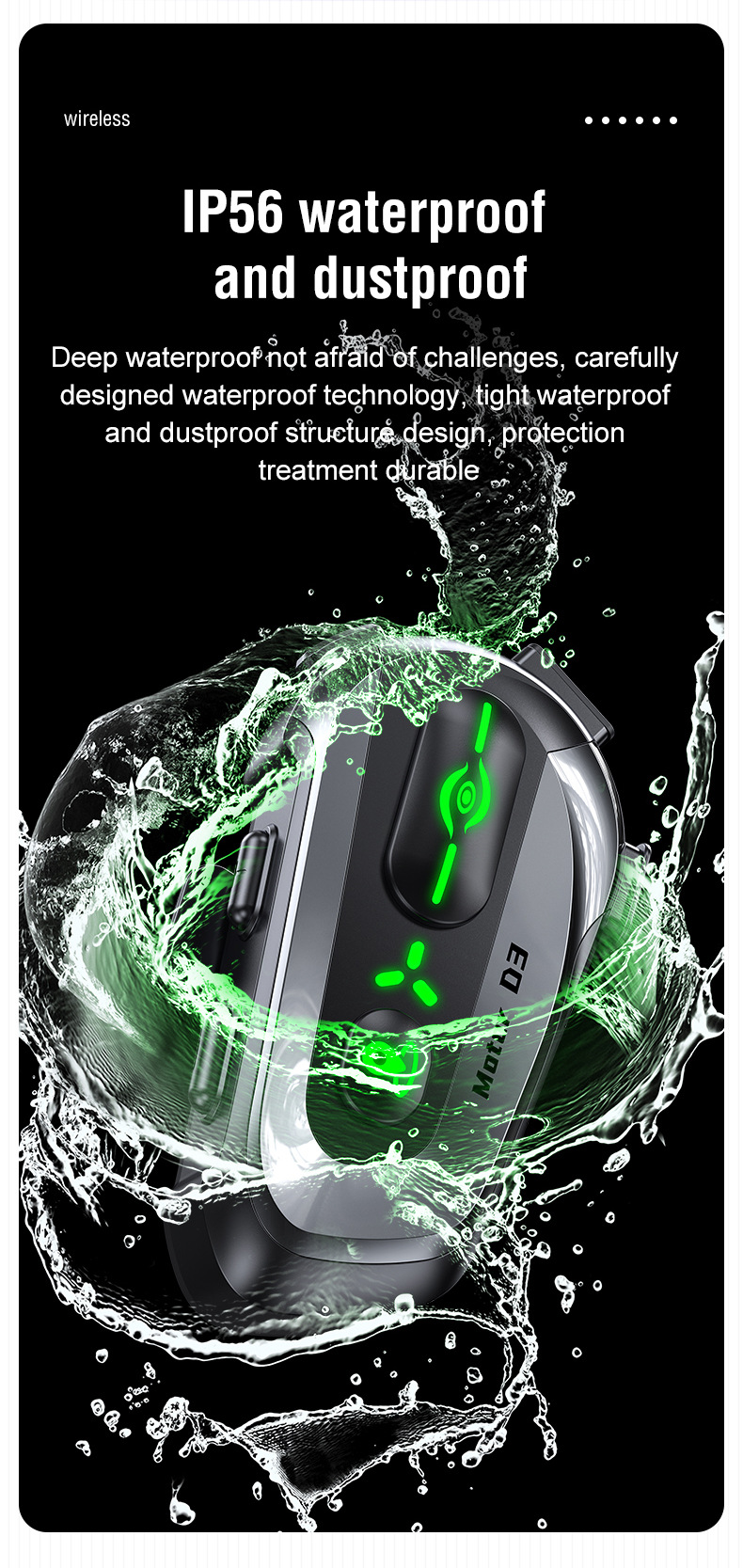 D3 Helmet Bluetooth Headset with Global Positioning, Waterproof, Dustproof, Intelligent Noise Reduction, Offline Ai Voice Helmet Headset