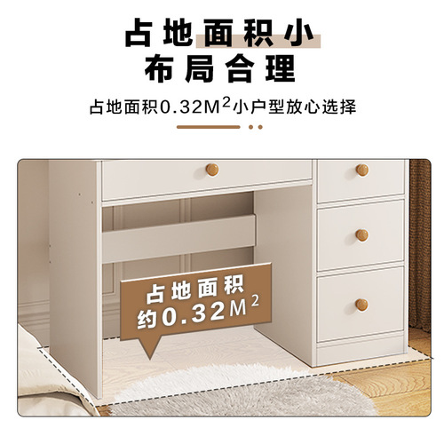 Bedroom dressing table pink dressing table small apartment dressing cabinet modern simple pink dressing table storage cabinet integrated
