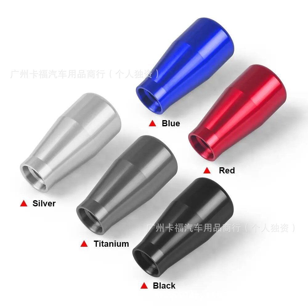Car Modified Aluminum Alloy Gear Shift Knob 5-Speed Manual Universal Shift Handle Metal Gear Stick Head Gear Knob