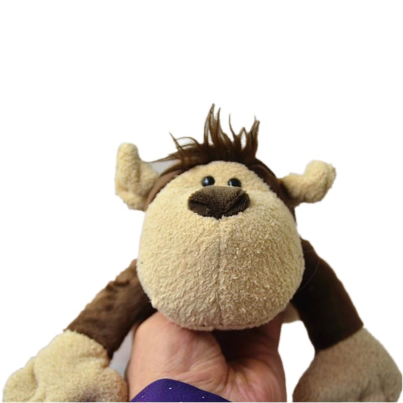 Lindo Animal de la selva de peluche de juguete mentira muñeca elefante León ciervo mono muñeca niños muñeca de trapo hembra