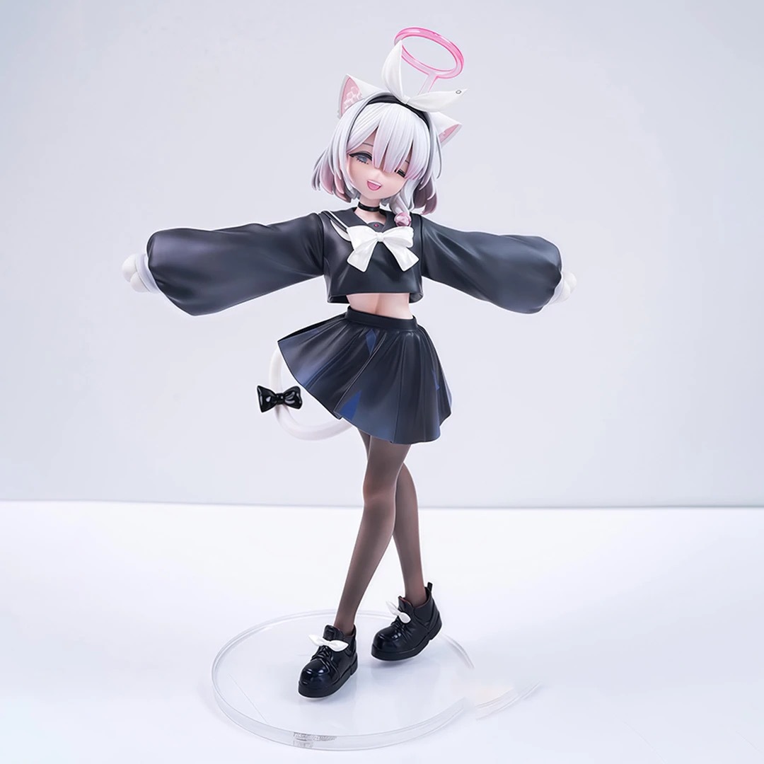 고양이 귀 소녀 피규어 23cm PVC 인테리어 장식 소장용