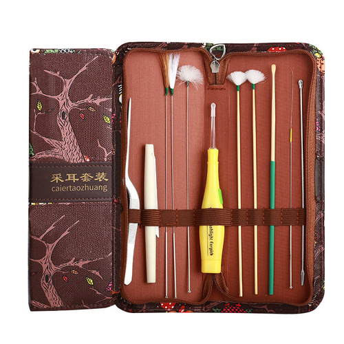 Soft Ear Cleaning Tool Set for Professional Ear Cleaning with Light, Specialized Ear Scoop, High-Grade Ear Canal Cleaning Tool with Soft Hair