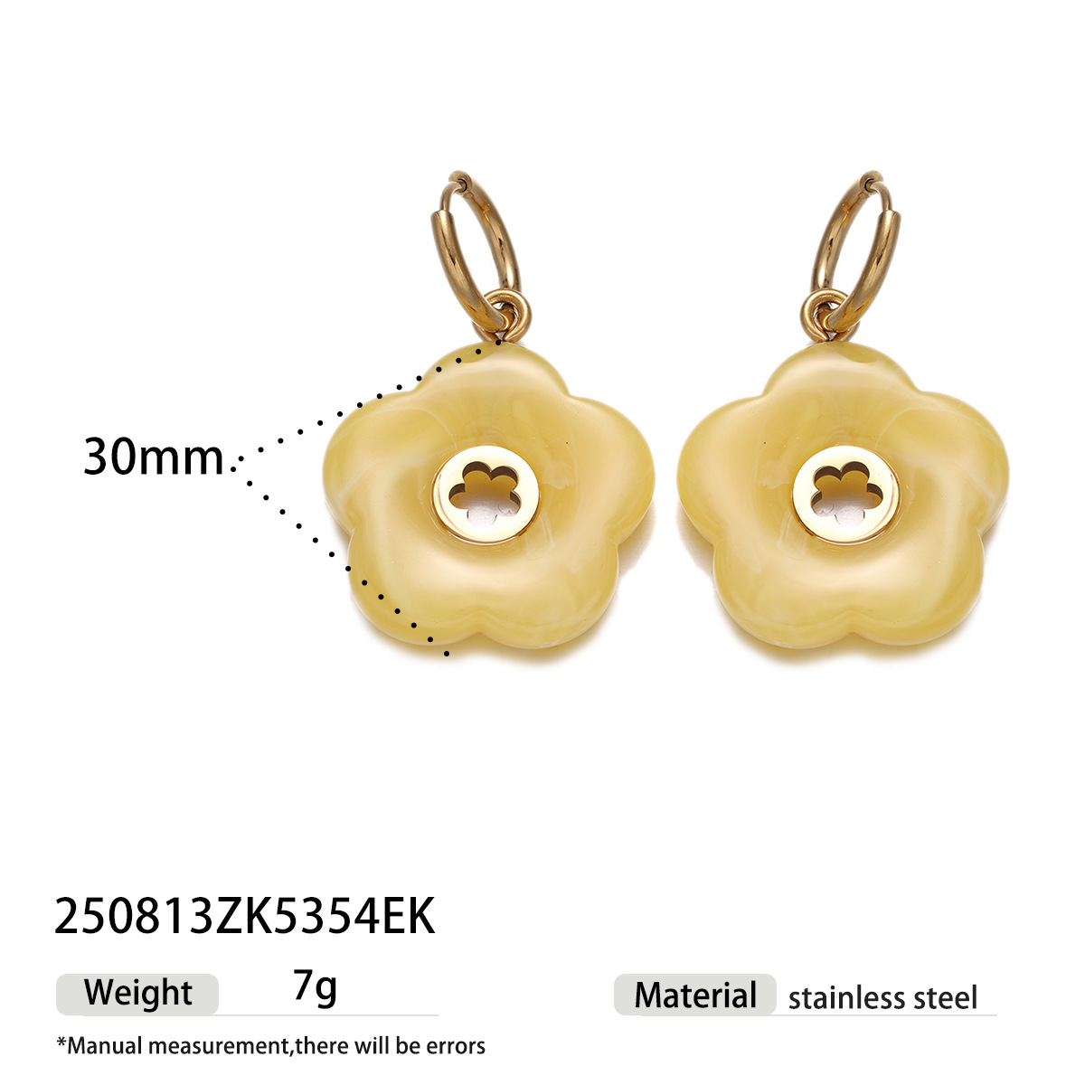 Alta Europa y América de acero inoxidable acrílico collar ligero de lujo de alto nivel nicho conjunto de joyería de venta caliente transfronteriza