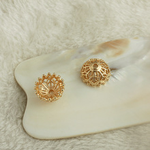 14k����ɫ�U�հ˰����~�݈A���� diy�ֹ��Ʒ��� �������K��ñ