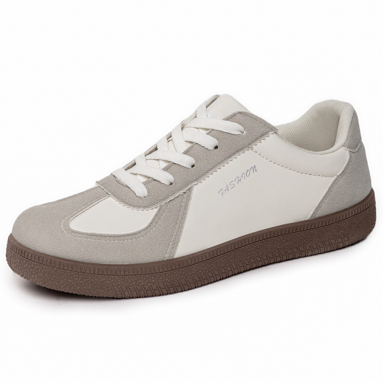 Zapatos de primavera ligeros zapatos casuales de color sólido simple zapatos de entrenamiento alemán transfronterizos zapatos de mujer zapatos blancos al por mayor