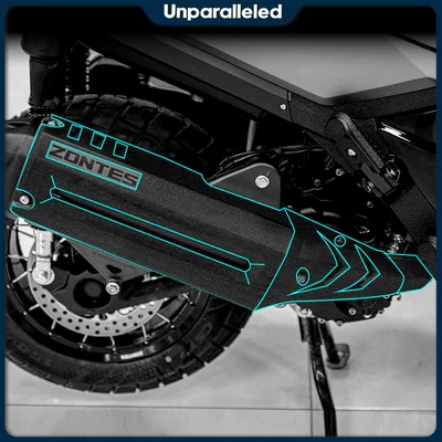Zontes 368g Modified Accessories, Motorcycle engine and accessories - 08-exhaust-pipe-26-models-special-thickened-armor-stickers
