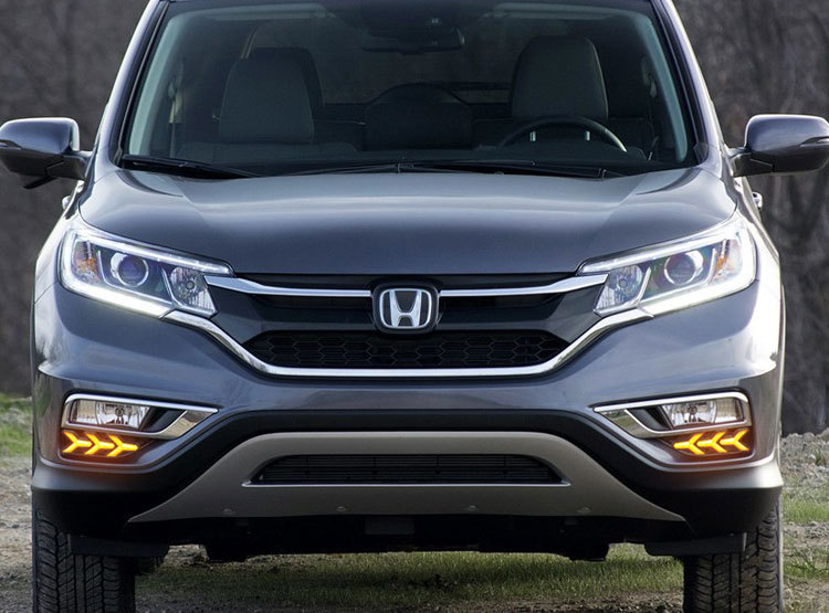 Suitable for 15-16 Honda CRV daytime running lights dedicated LED daytime running lights US version CRV modified front fog lights