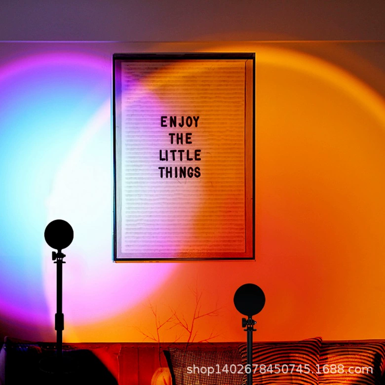 Креативная проекция посадка закат лампа закат гостиная спальня закат лампа