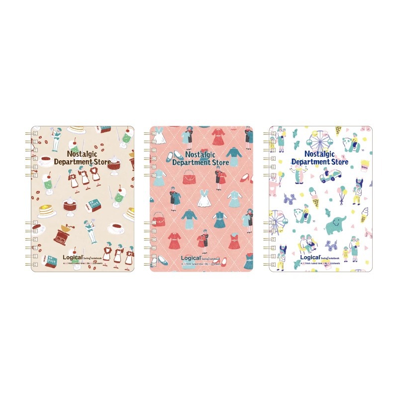 Zhonglin x Guchuan papel trabajador limitada conjunta A6 bobina cuaderno Bloc de notas tarea femenina lindo estilo menos