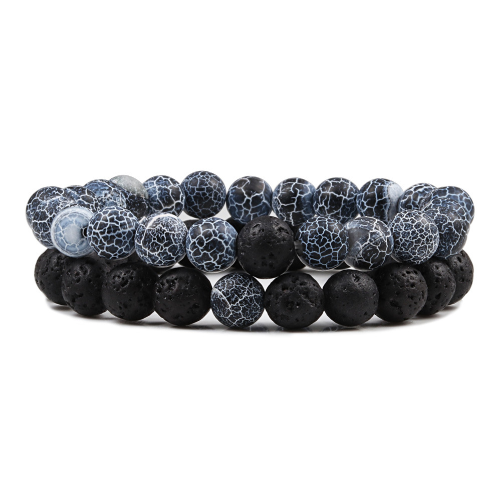 natural stone, Agate Material Basic Classic Style Geometric Natural Stone Agate Bracelets