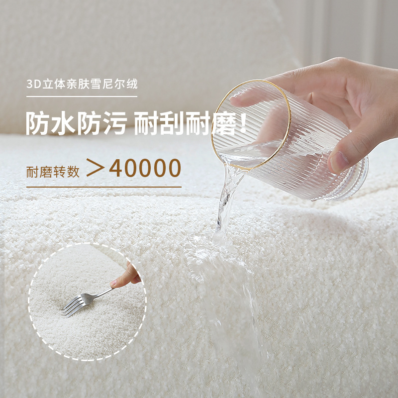 Compresión transfronteriza enrollamiento esponja sofá sofá de tofu de piamonte bloque sofá pequeño módulo de sala de estar sofá combinado