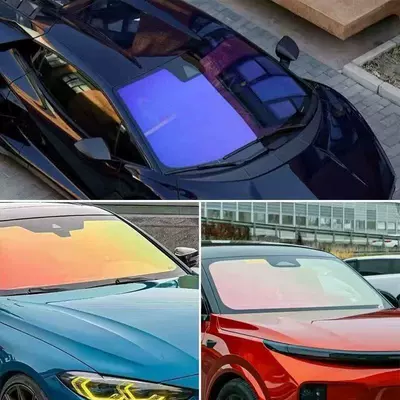 Windshield Sunscreen and Heat Insulation: Automotive Film