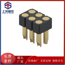 ���ظ�Ʒ�|�p��2X3-6PIN��ĸ���������Pogopin�B���� �����̽�